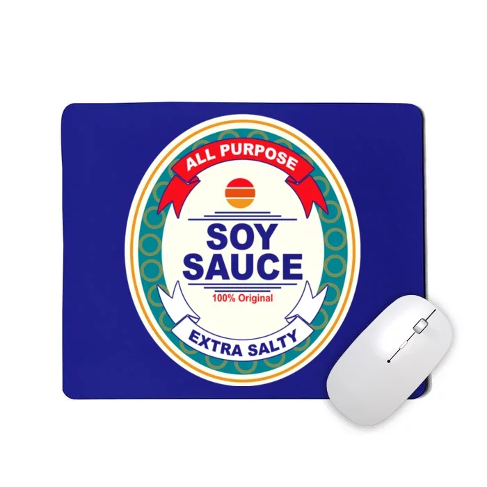 Funny Halloween Soy Sauce Funny Halloween Costume Women Mousepad