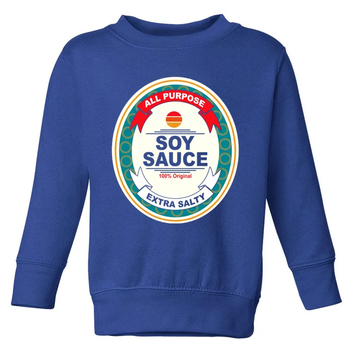 Funny Halloween Soy Sauce Funny Halloween Costume Women Toddler Sweatshirt