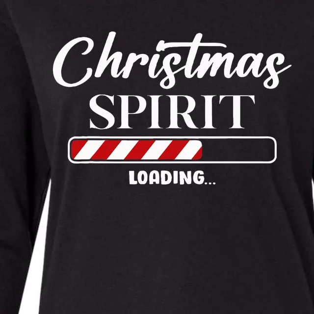 Festive Holiday Season Embrace the Christmas Spirit! Womens Cotton Relaxed Long Sleeve T-Shirt