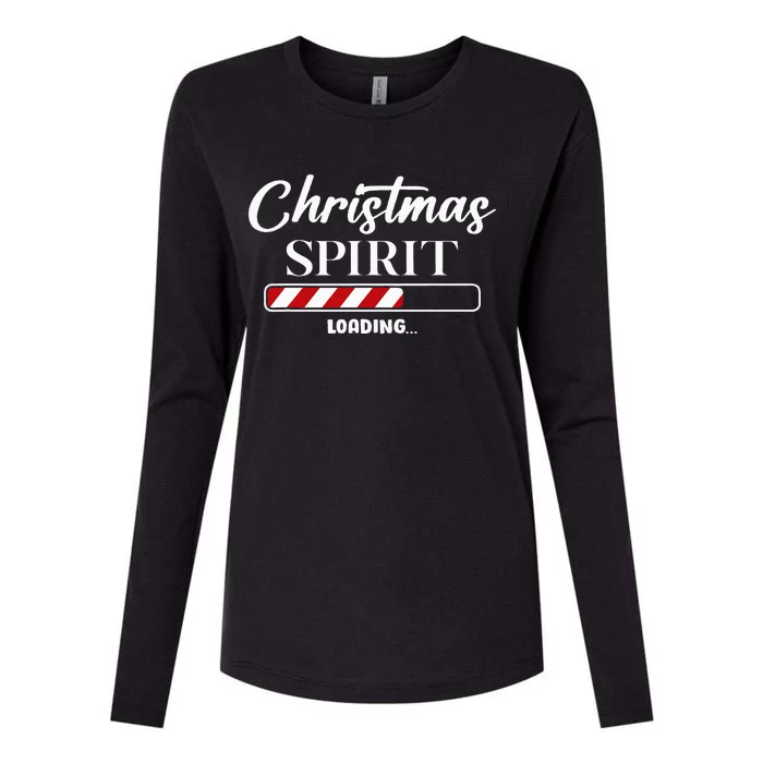 Festive Holiday Season Embrace the Christmas Spirit! Womens Cotton Relaxed Long Sleeve T-Shirt