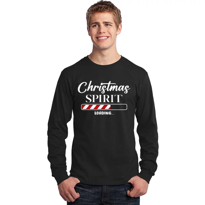 Festive Holiday Season Embrace the Christmas Spirit! Long Sleeve Shirt