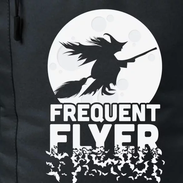 Funny Halloween Shirts, Perfect Halloween Frequent Flyer Witch Daily Commute Backpack