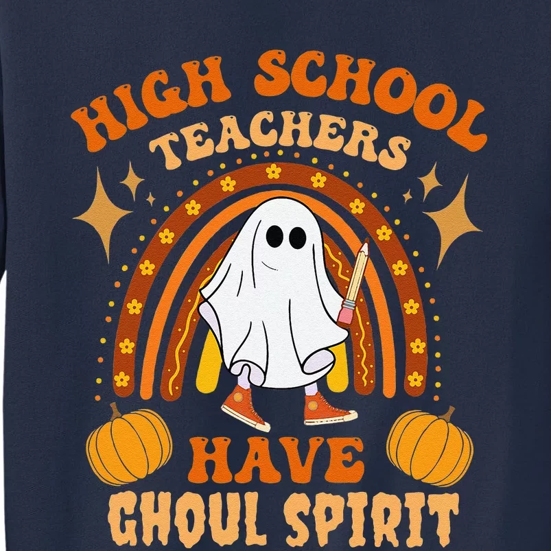 Funny High School Teacher Halloween Spooky Ghost Spirit Cute Sweatshirt