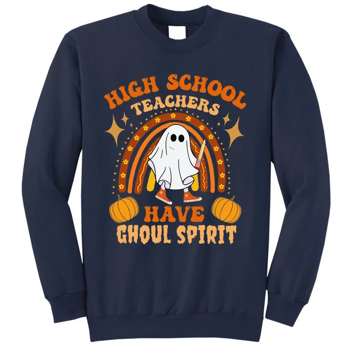 Funny High School Teacher Halloween Spooky Ghost Spirit Cute Sweatshirt