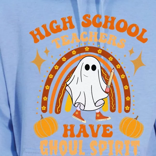 Funny High School Teacher Halloween Spooky Ghost Spirit Cute Unisex Surf Hoodie