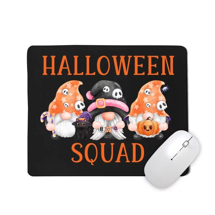 Funny Halloween Squad Funny Halloween Gnomes Gnomes Halloween Spooky Season Mousepad