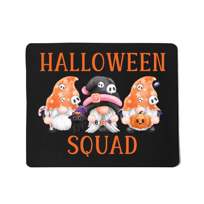 Funny Halloween Squad Funny Halloween Gnomes Gnomes Halloween Spooky Season Mousepad