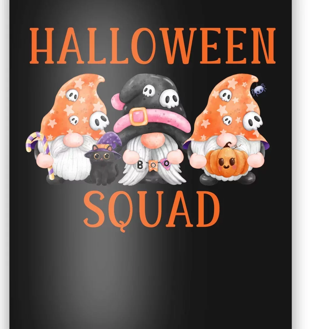 Funny Halloween Squad Funny Halloween Gnomes Gnomes Halloween Spooky Season Poster