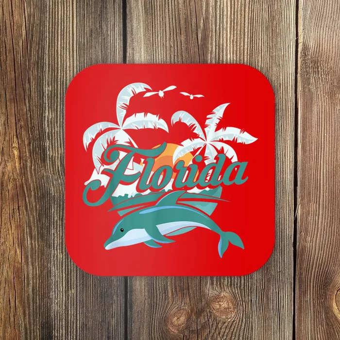 Floridian Home State Summer Florida Proud To Be Floridian Coaster