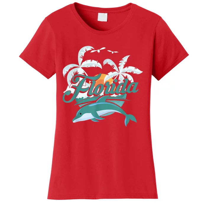 Floridian Home State Summer Florida Proud To Be Floridian Women's T-Shirt