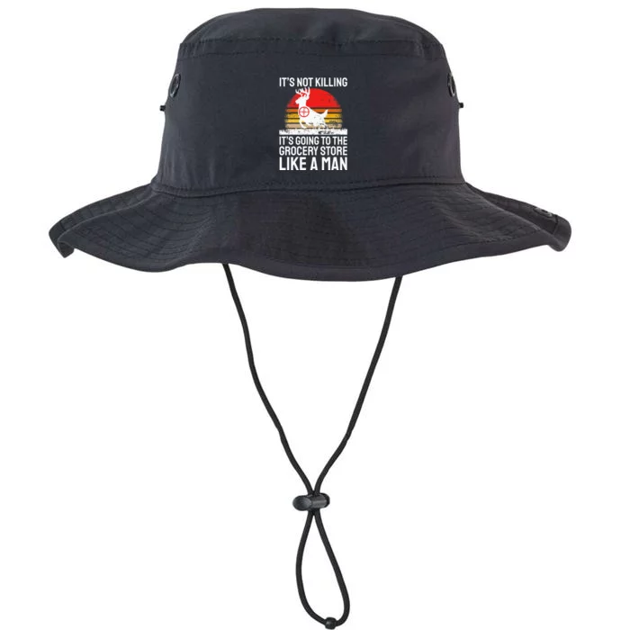 Funny Hunting Saying Deer Hunter I Grocery Store Legacy Cool Fit Booney Bucket Hat