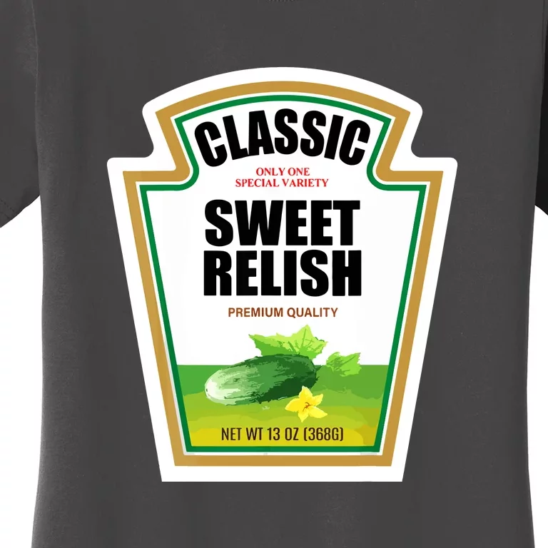 Funny Halloween Sweet Relish Condiment Group Gift Women's T-Shirt