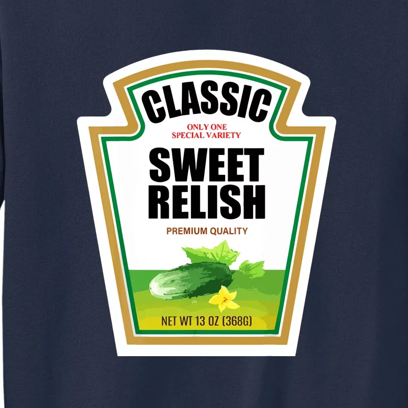 Funny Halloween Sweet Relish Condiment Group Gift Sweatshirt