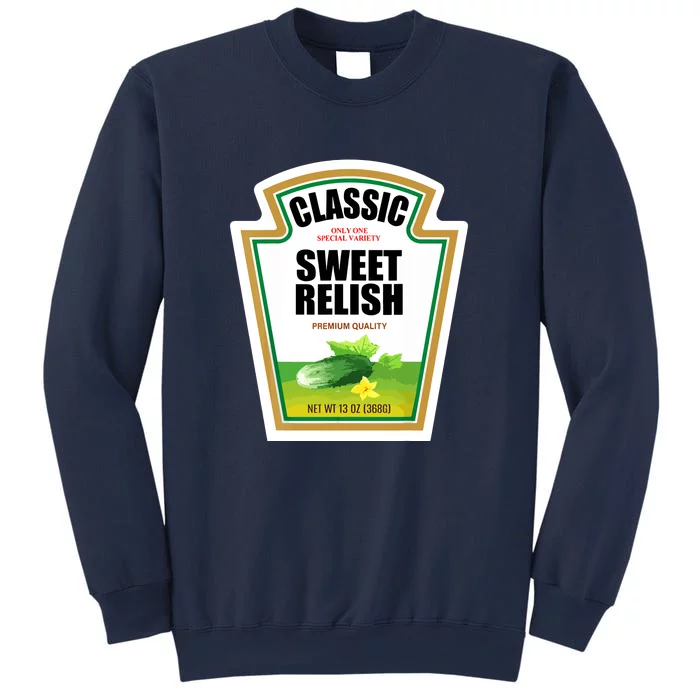 Funny Halloween Sweet Relish Condiment Group Gift Sweatshirt