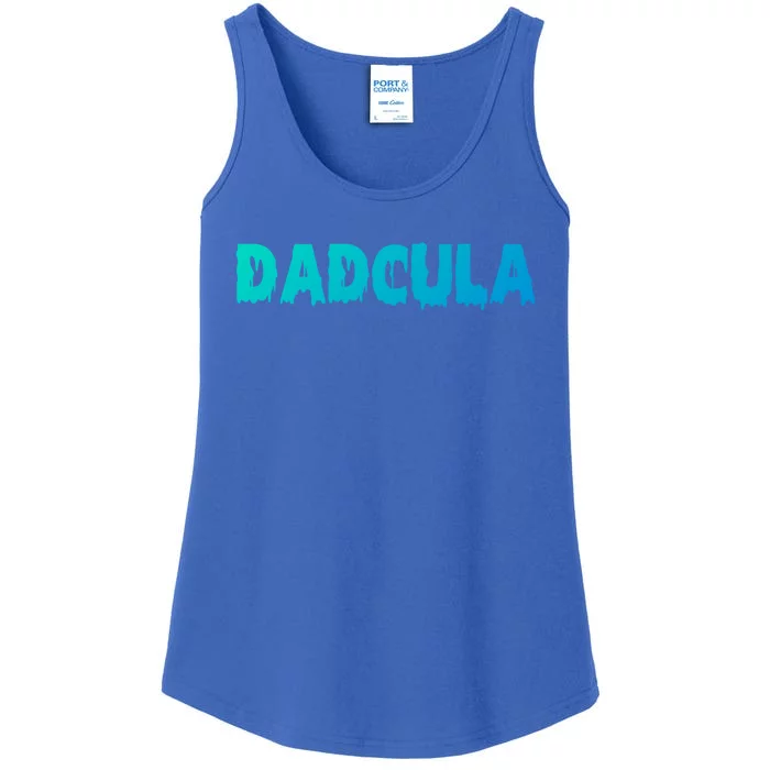 Funny Halloween Spooky Dadcula Trick Or Treat Gift Ladies Essential Tank