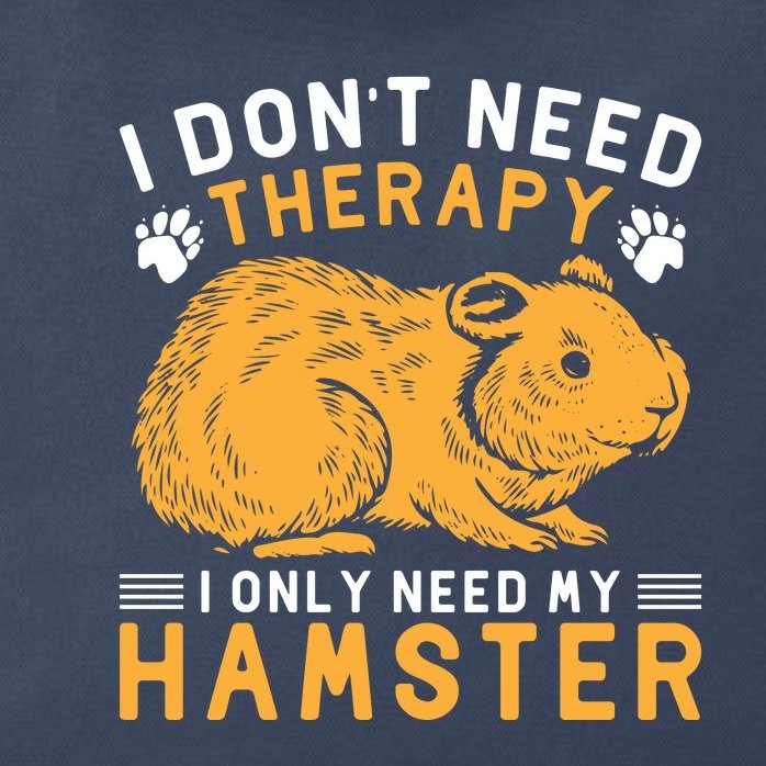 Funny Hamster Slogan Hamster Lover Quote Zip Tote Bag | TeeShirtPalace