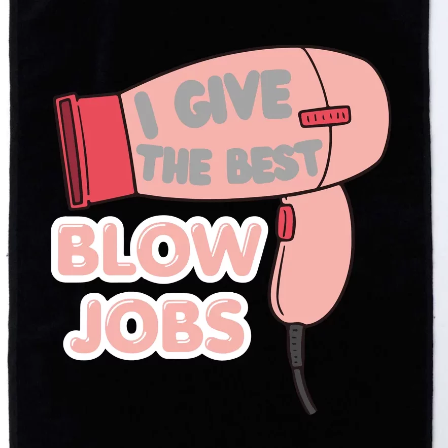 Funny Hair Stylist Hair Dresser Platinum Collection Golf Towel