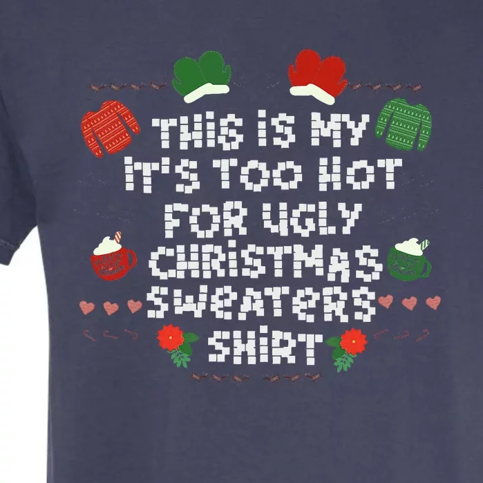 Festive Holiday Sweater Beat the Heat with Style Garment-Dyed Heavyweight T-Shirt