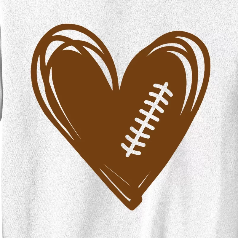 Football Heart Sport Lover Sweatshirt