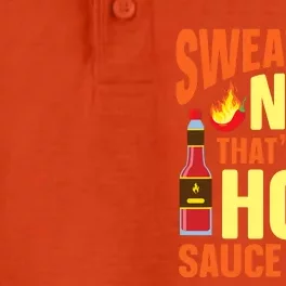 Funny Hot Sauce Dry Zone Grid Performance Polo