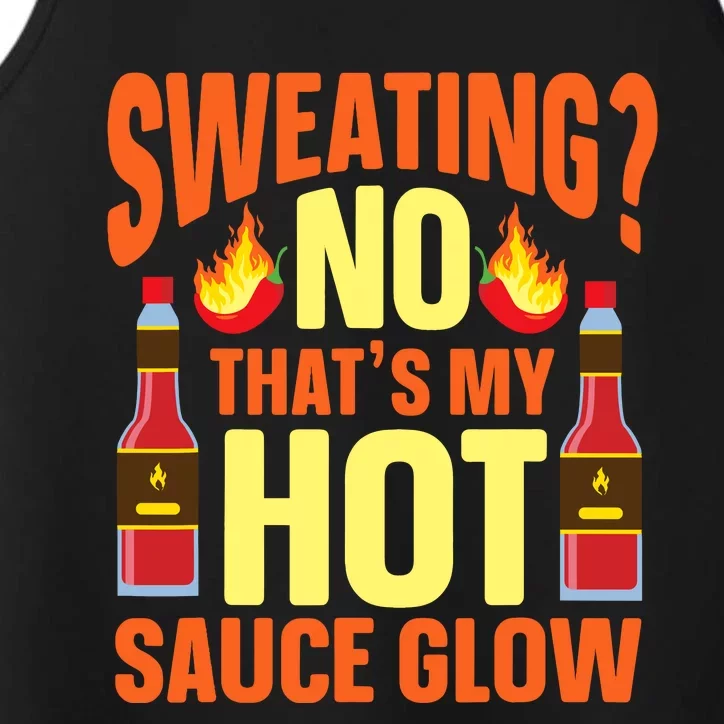 Funny Hot Sauce Performance Tank