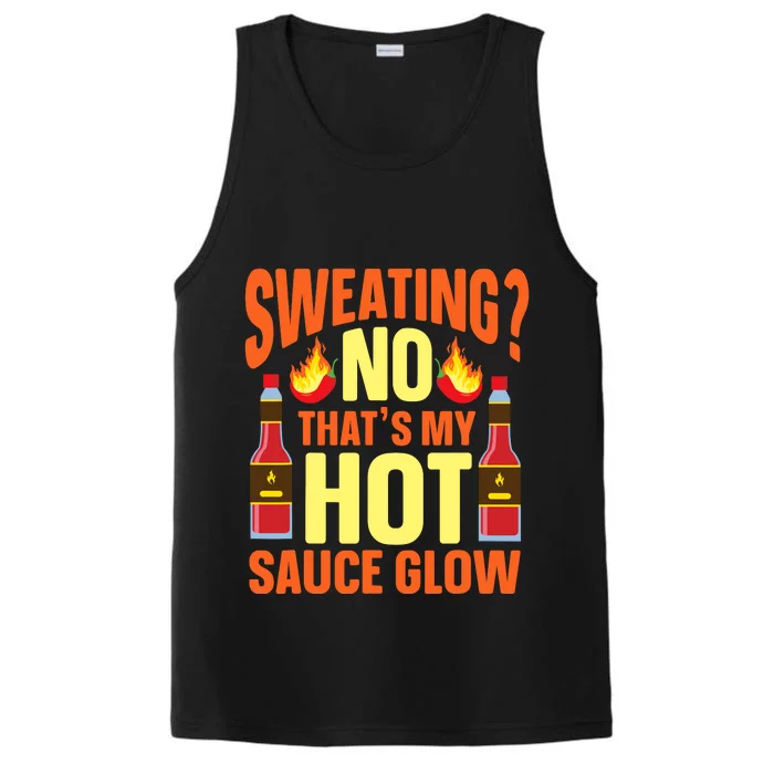 Funny Hot Sauce Performance Tank