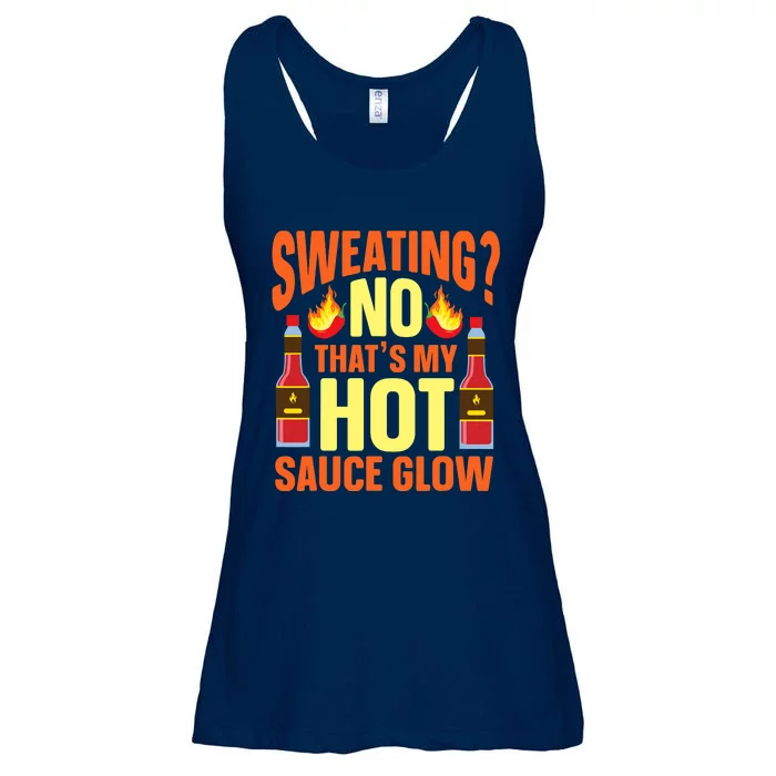 Funny Hot Sauce Ladies Essential Flowy Tank