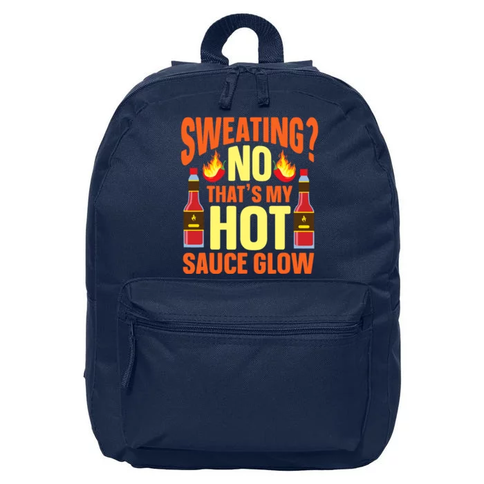 Funny Hot Sauce 16 in Basic Backpack