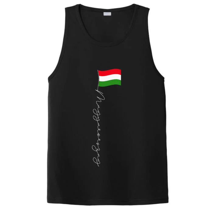 flag Hungary Signature Flag Pole Patriotic Performance Tank