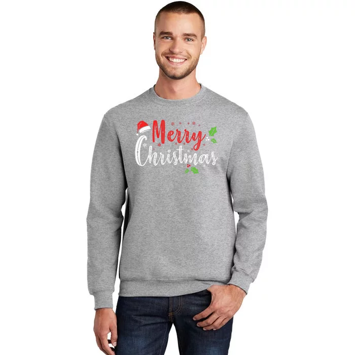 Festive Holiday Season Gathering Tall Sweatshirt