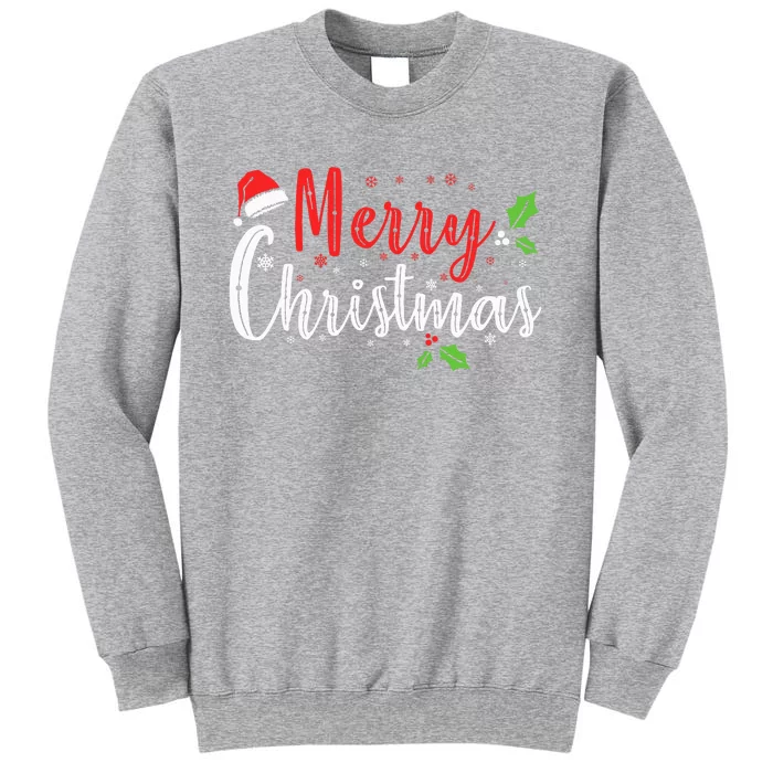 Festive Holiday Season Gathering Tall Sweatshirt