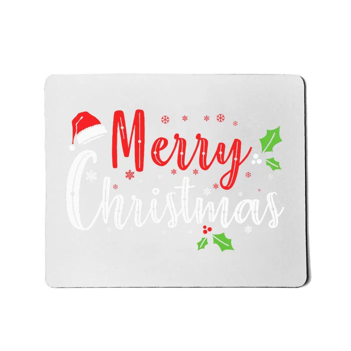 Festive Holiday Season Gathering Mousepad