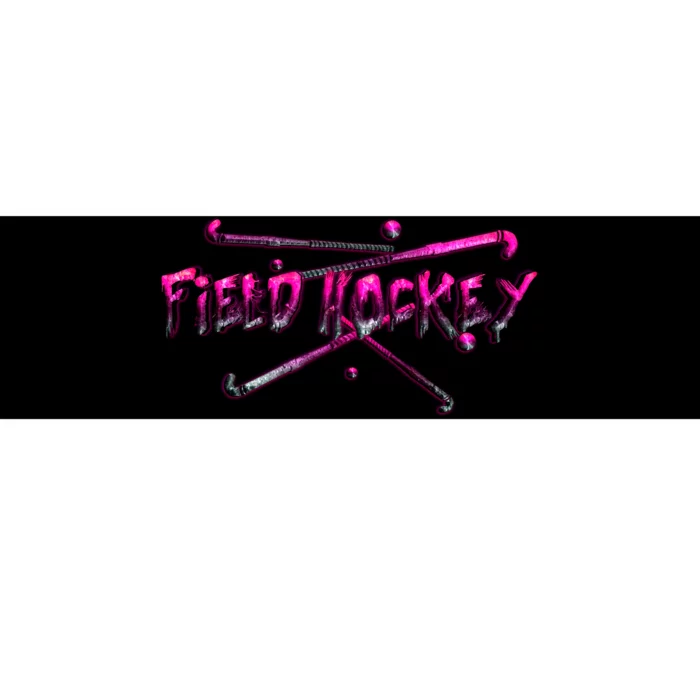 Field Hockey Sport Bumper Sticker