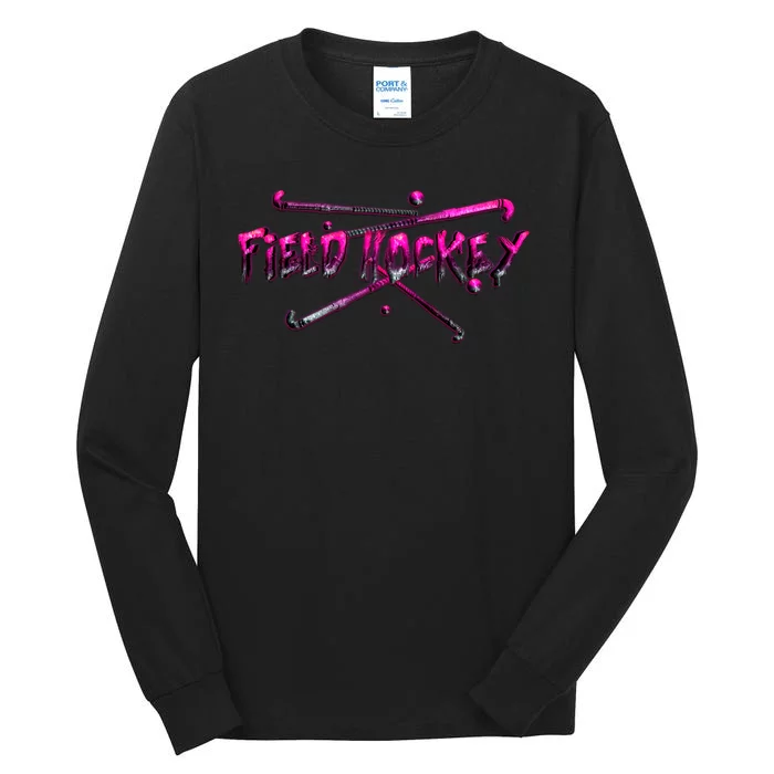 Field Hockey Sport Tall Long Sleeve T-Shirt