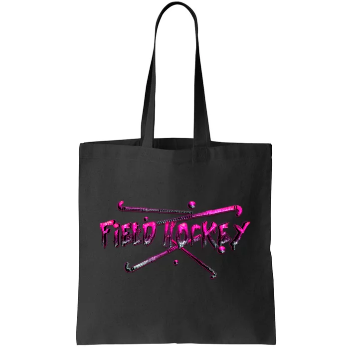 Field Hockey Sport Tote Bag