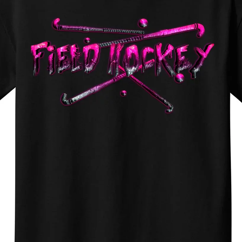 Field Hockey Sport Kids T-Shirt