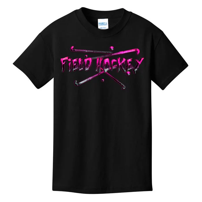 Field Hockey Sport Kids T-Shirt