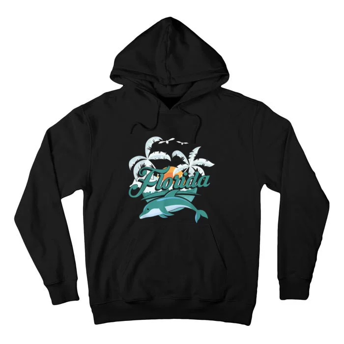 Floridian Home State Summer Florida Tall Hoodie