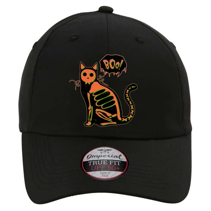 Funny Halloween Skeleton Cat The Original Performance Cap