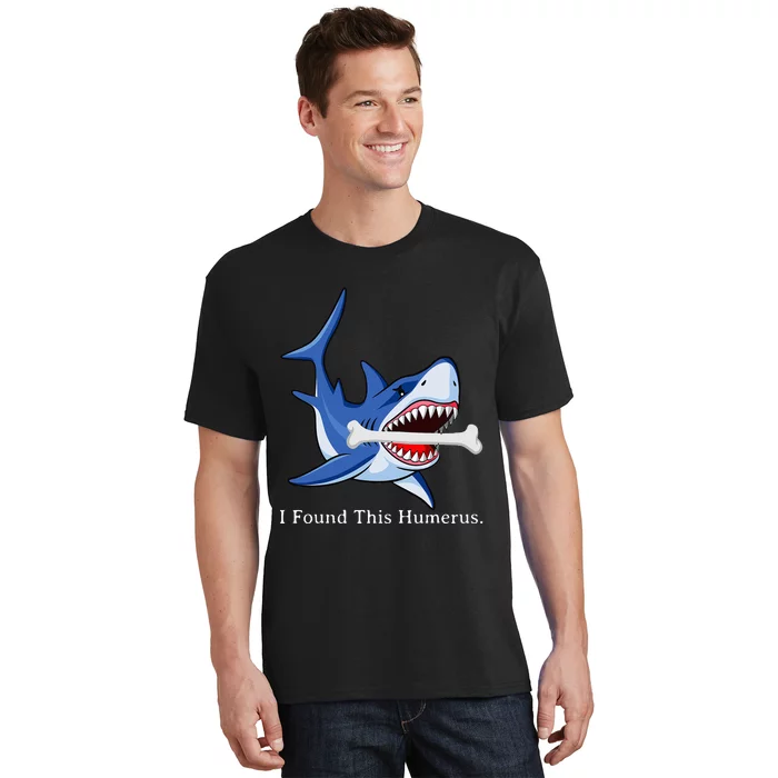 Funny Halloween Shark I Found This Humerus Costume Gift T-Shirt