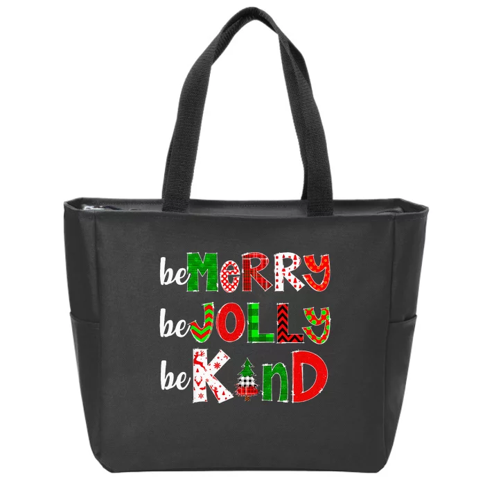 Festive Holiday Spirit Spread Joy with Christmas Pajamas Zip Tote Bag