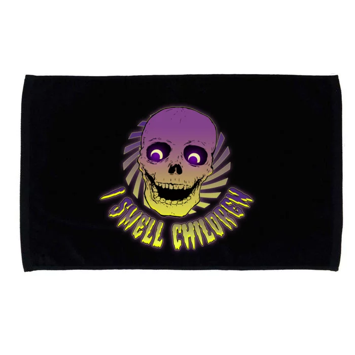 Funny Halloween Skull I Smell Children Microfiber Hand Towel