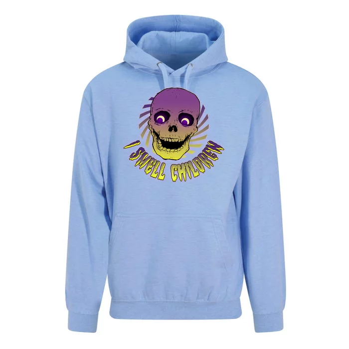 Funny Halloween Skull I Smell Children Unisex Surf Hoodie