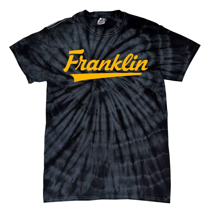 Franklin High School Vintage Swoosh Tie-Dye T-Shirt