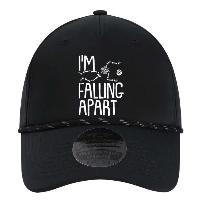 Funny Halloween Skeleton I'm Falling Apart Performance The Dyno Cap