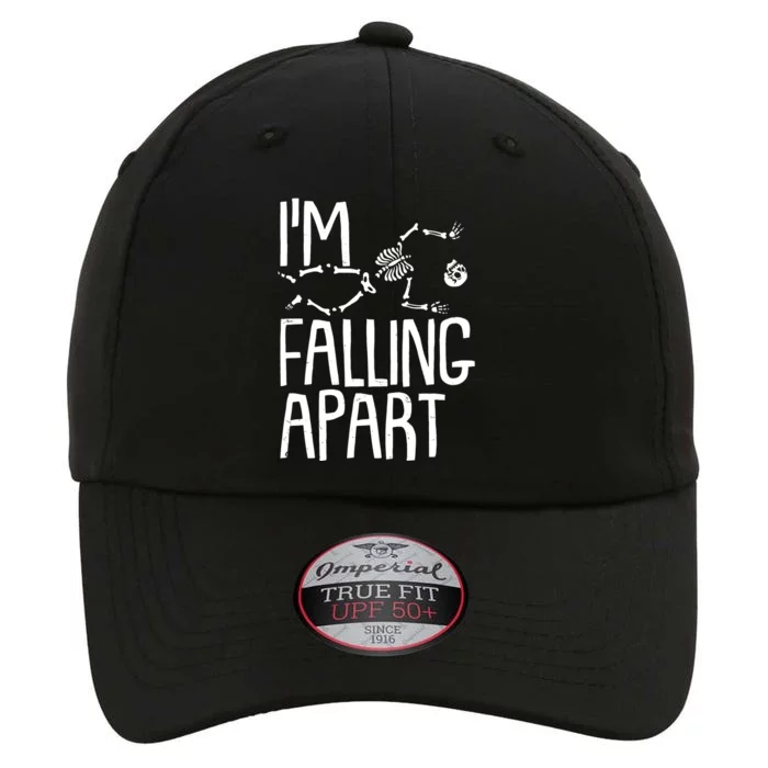 Funny Halloween Skeleton I'm Falling Apart The Original Performance Cap