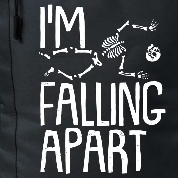 Funny Halloween Skeleton I'm Falling Apart Daily Commute Backpack