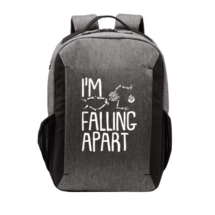 Funny Halloween Skeleton I'm Falling Apart Vector Backpack