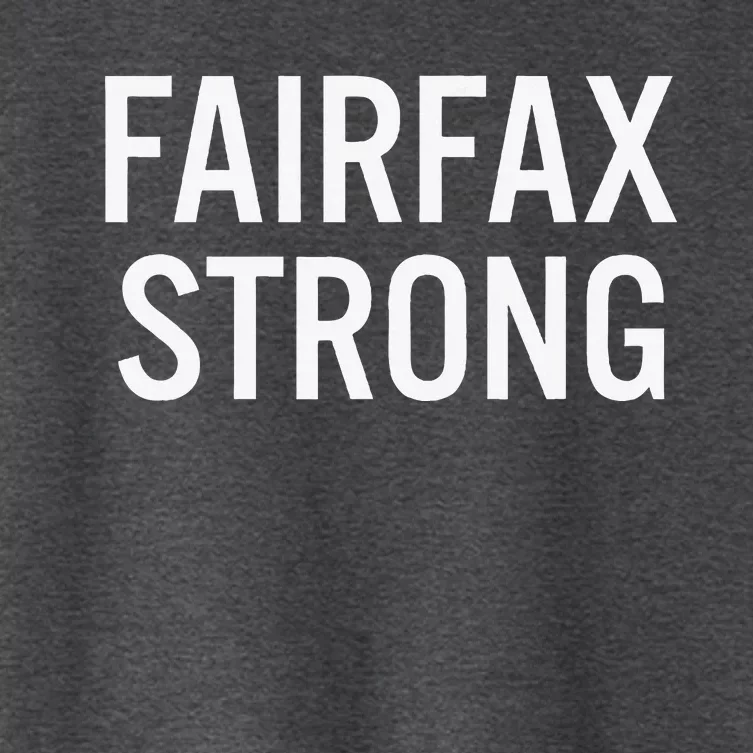 Fairfax High School Strong Women's Crop Top Tee