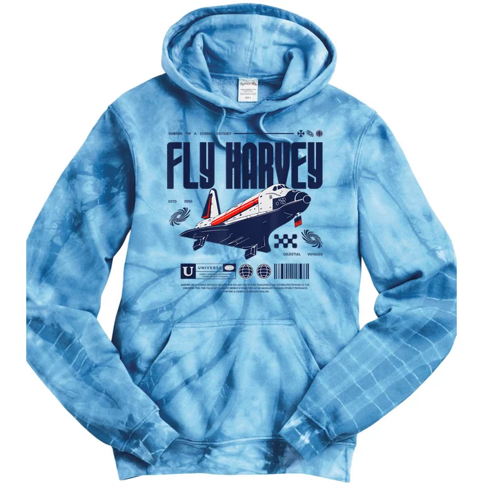 Fly Harvey Shuttle Tie Dye Hoodie